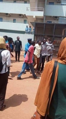 Sudanese court sentences two students to a fine